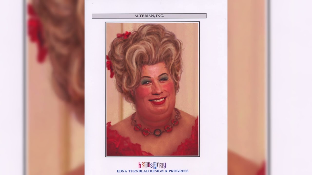 John Travolta's Body Suit In Hairspray