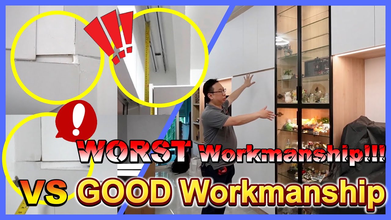Renovation LIVE On Site | WORST Workmanship Ever Seen!!! 见过的最差的工艺！！！