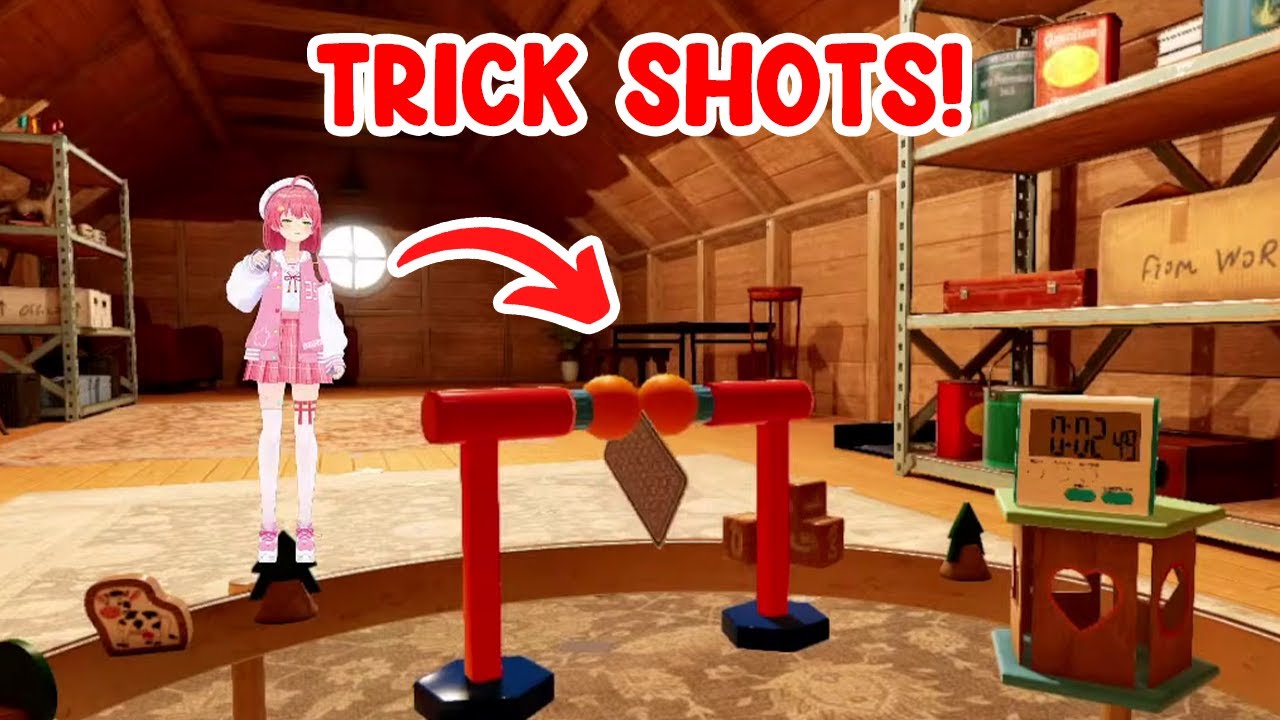 Miko's Trick Shots Attempt Turns Hilarious