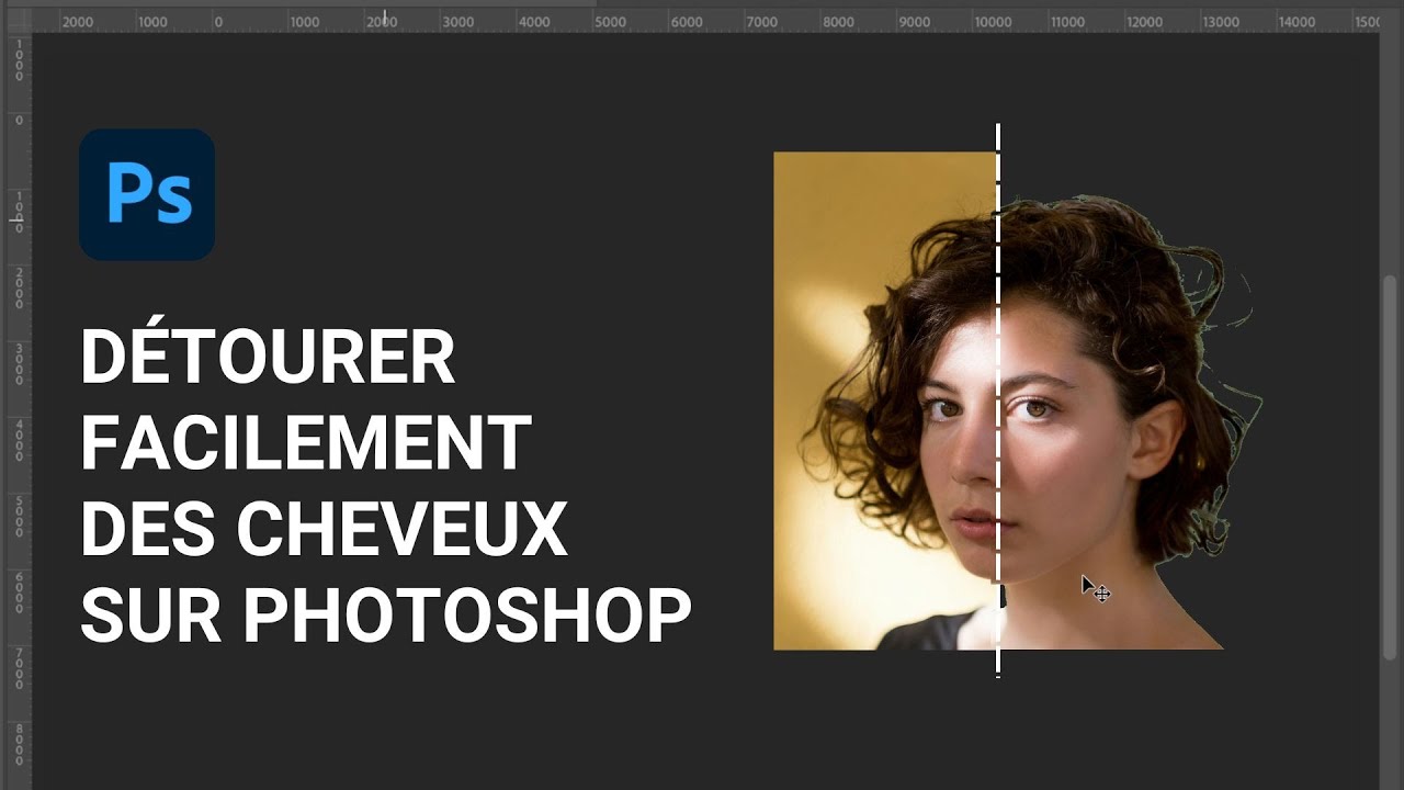 Comment détourer facilement des cheveux sur Photoshop ?