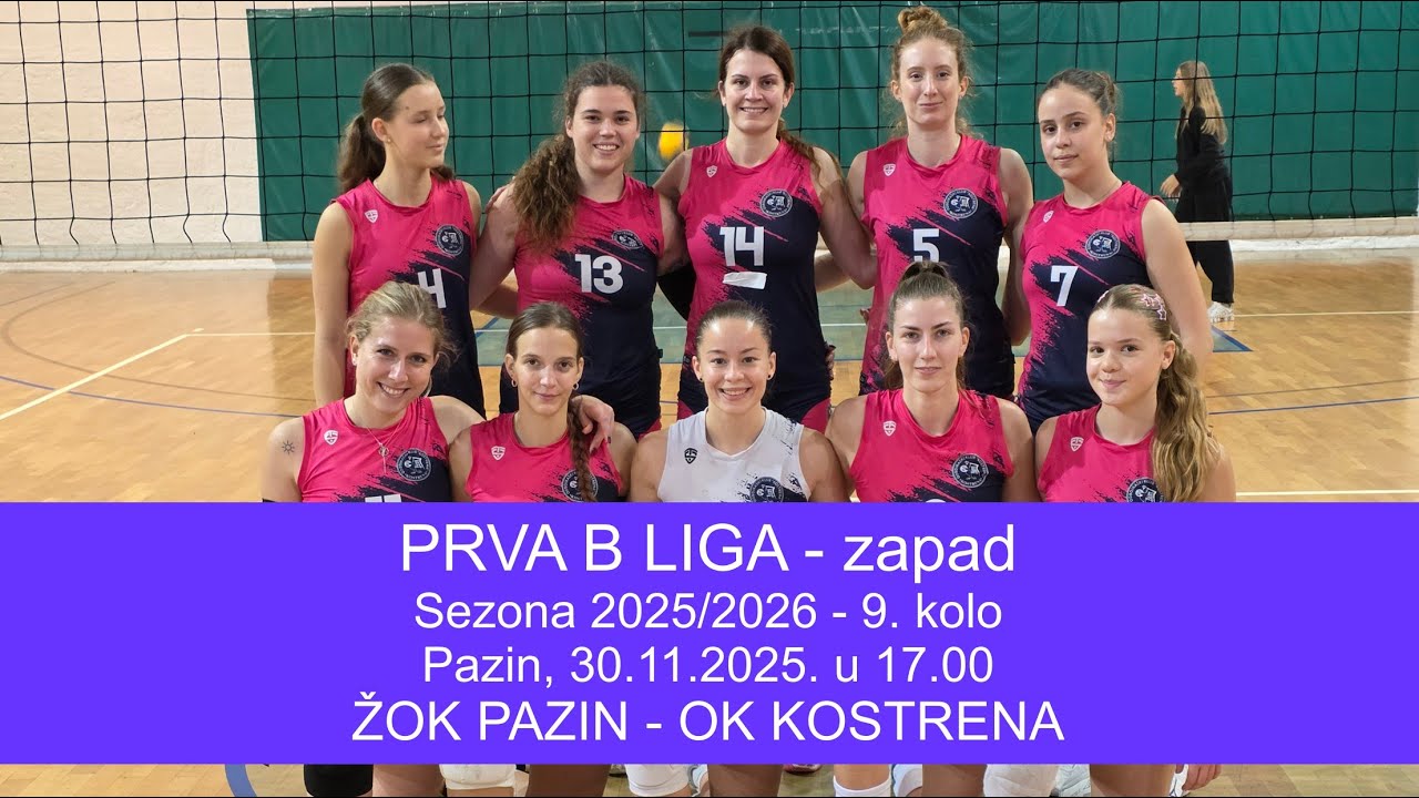 2025-11-30 ŽOK PAZIN - OK KOSTRENA