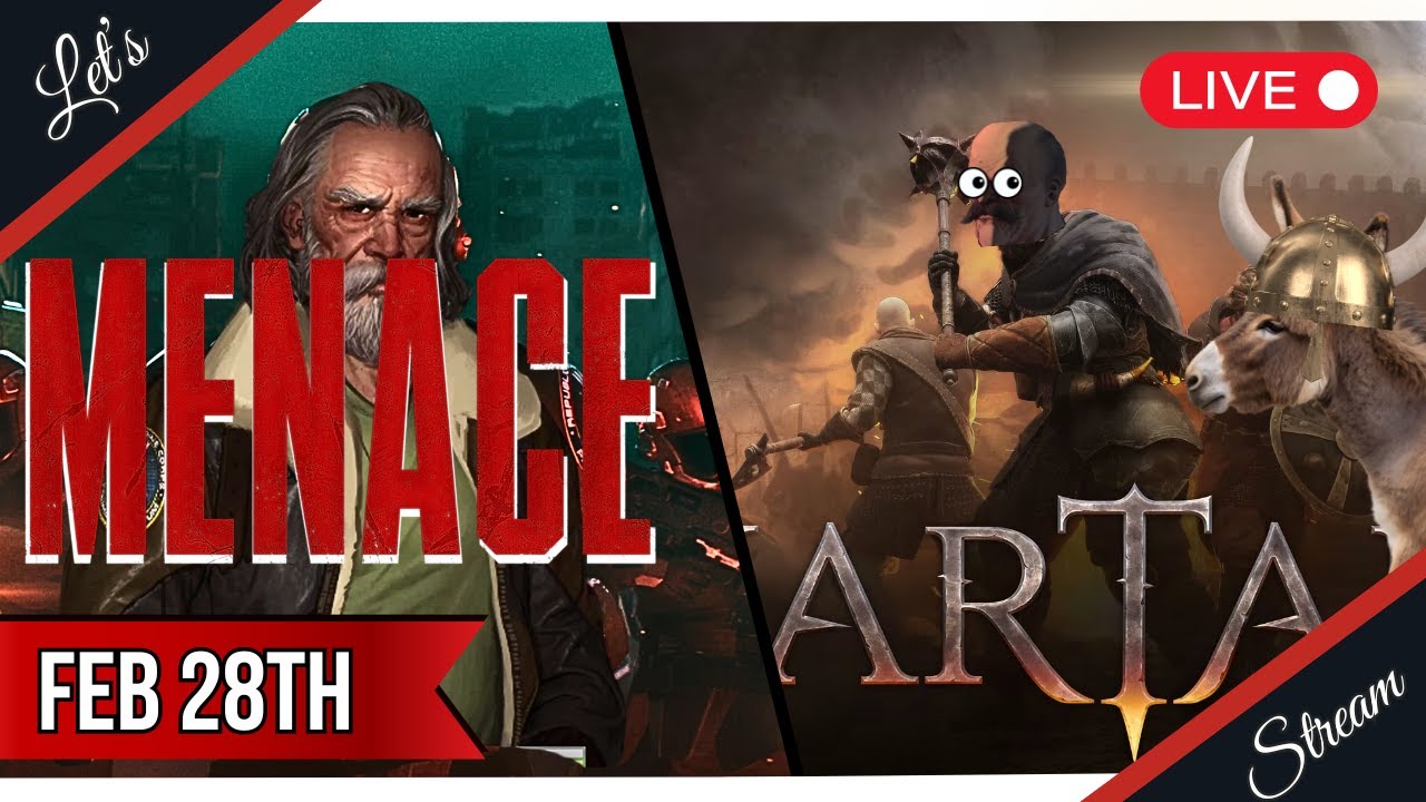 Running over the compeition||MENACE & WARTALES  Feb 28th Stream