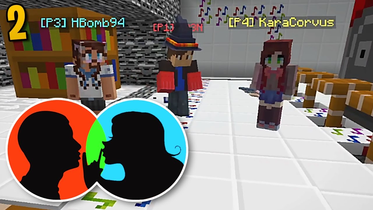 Minecraft Miscommuncations 2 w/ X33N, Kara, Hbomb - Part 2