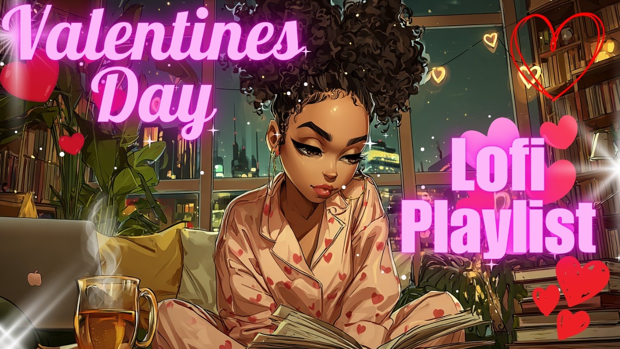 1 Hour Lo-Fi Valentine's Day Playlist | Relaxing R&B & Neo-Soul Vibes for a Romantic Evening