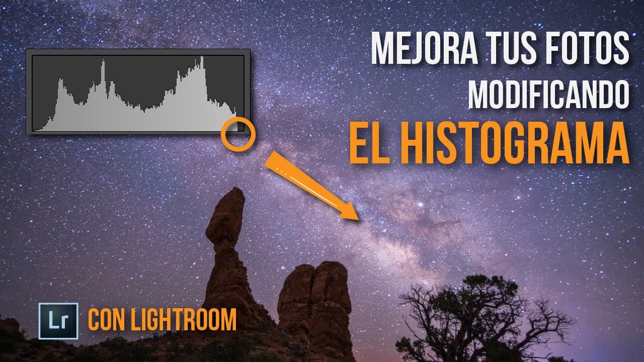 Mejora una fotografía directamente a través del HISTOGRAMA en LIGHTROOM