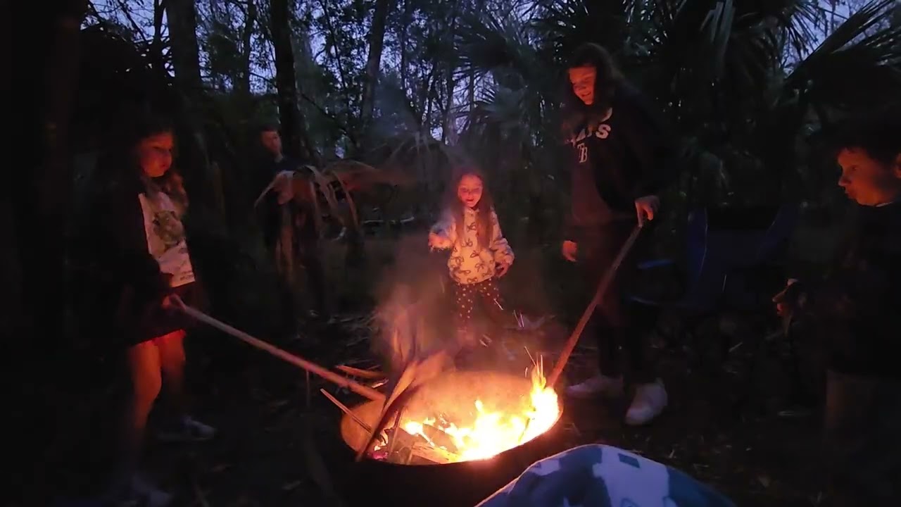 Campfire Fun With The Grandkids
