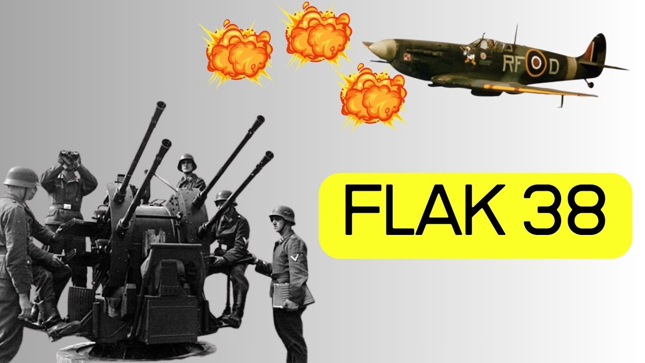 2cm Flak 38 - der Schrecken aller Tiefflieger