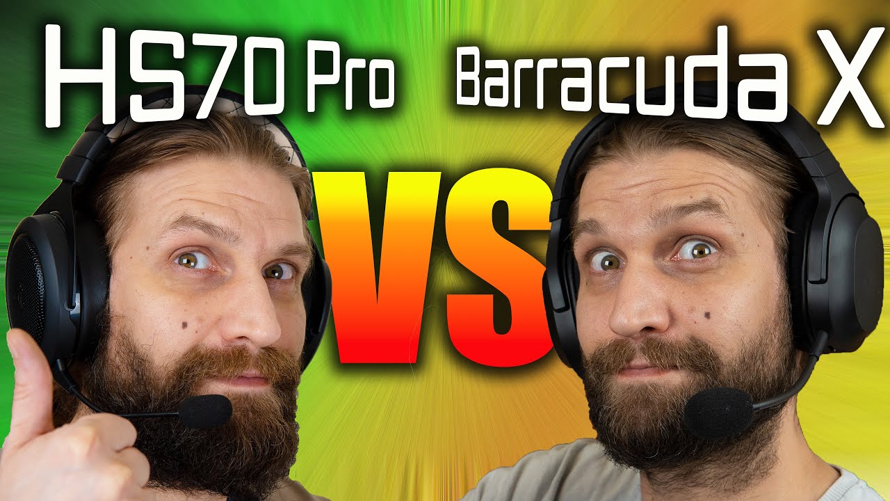 RAZER Barracuda X против Corsair HS70 Pro | Тест микрофона и быстрое сравнение