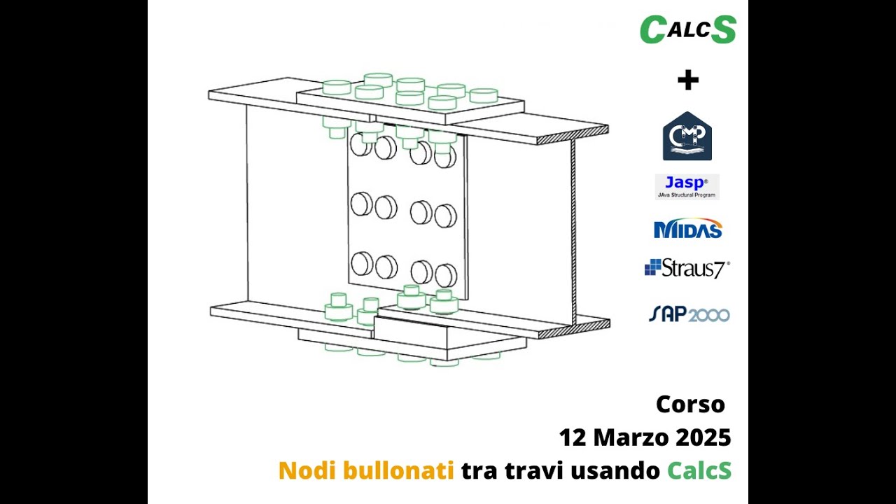 Calcolo di un giunto bullonato con CalcS