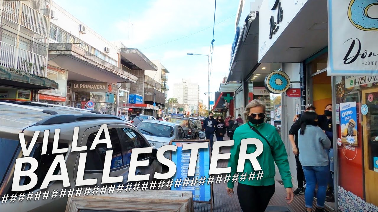 Recorriendo VILLA BALLESTER I BUENOS AIRES I ARGENTINA I 4K Walking Tour  VLOG
