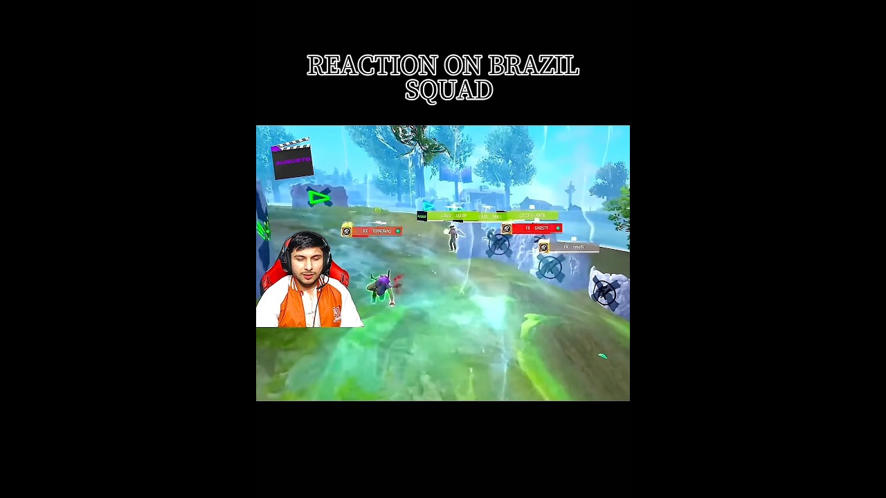 Nonstop gaming reaction on Brazil best  esports player #nonstopgaming #freefirefreefire