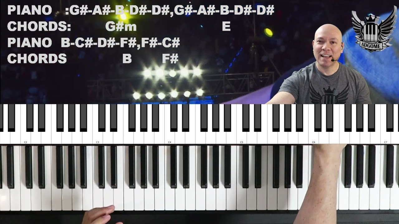 Incomprensible Amor New Wine Piano Tutorial