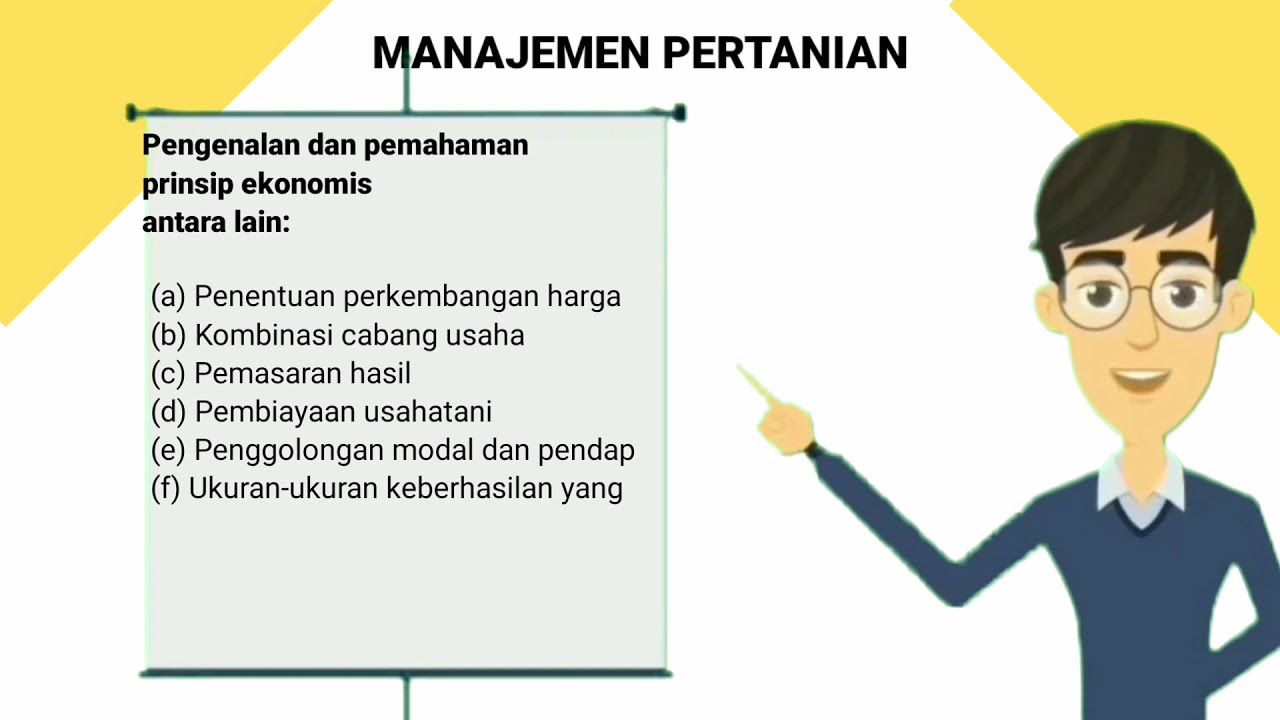 Pengenalan Manajemen Usaha Tani