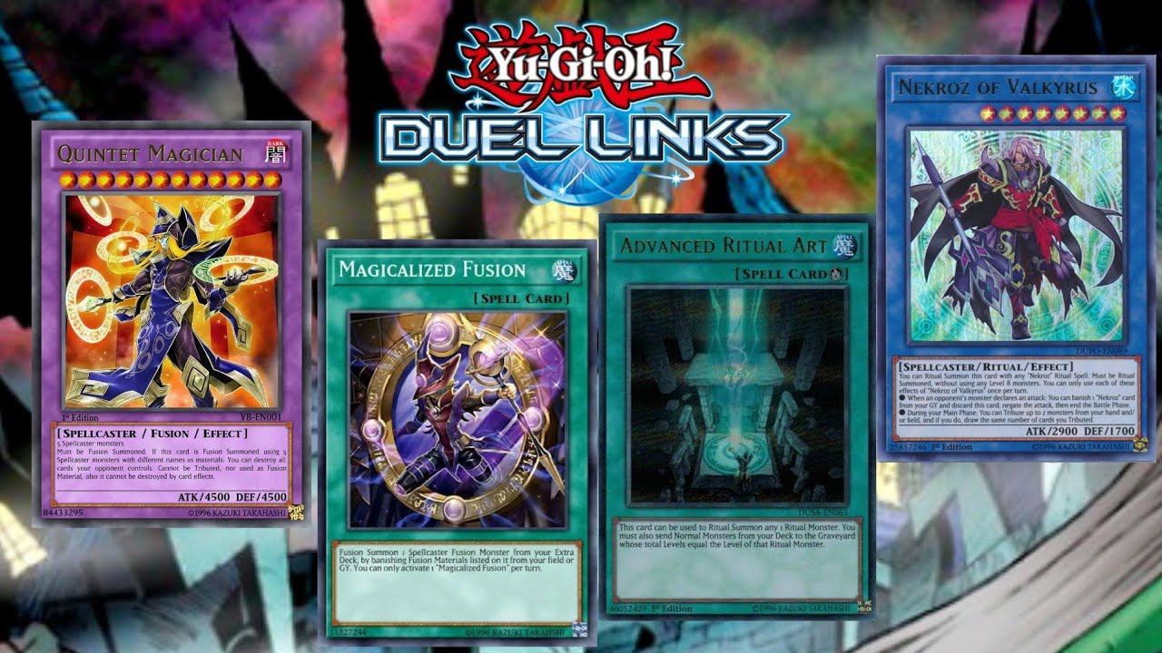 Duel Links: Nekroz of Valkyrus & Quintet Magician