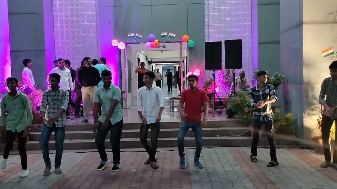 Samras Boy's hostel Ahmedabad Function 2023 Full Moj  Funny Dance Garba dance #samrashostel