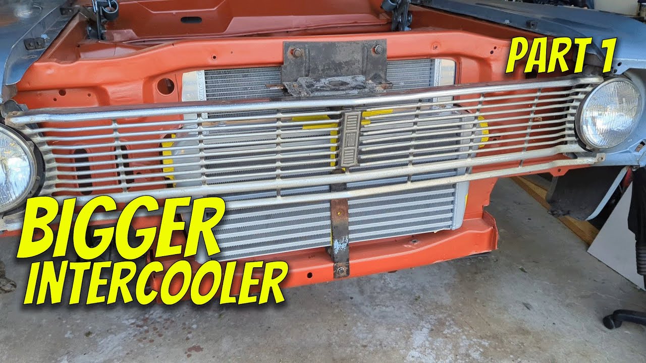 Turbo Barra Gets a Bigger Intercooler! (Part 1)
