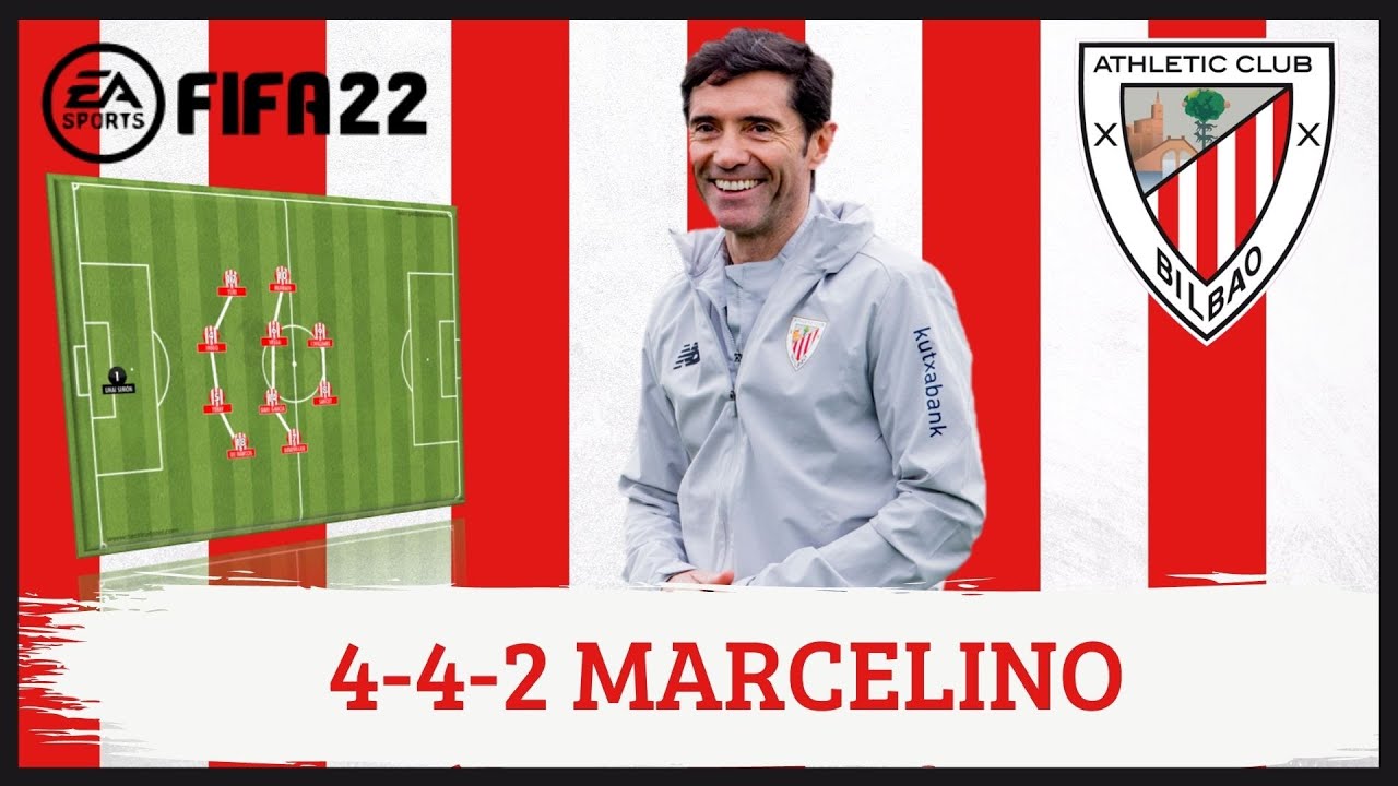 Marcelino 4-4-2 Athletic Club FIFA 22 |Tácticas|