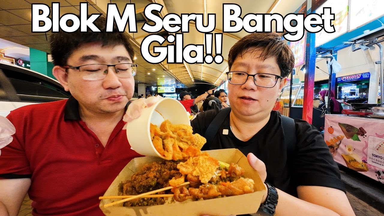 Kulineran di Blok M Jakarta Street Food [ENG SUB]
