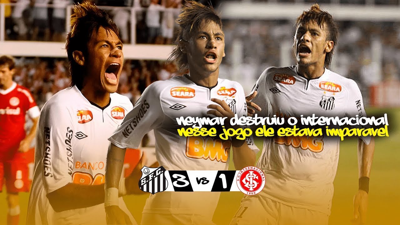 Santos 3 x 1 Internacional - Melhores Momentos (HD 720p) Copa Libertadores 2012