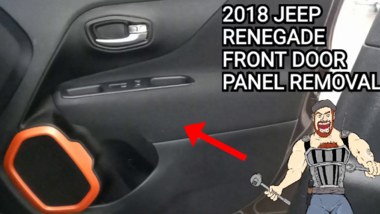 2018 JEEP RENEGADE Door Panel Removal