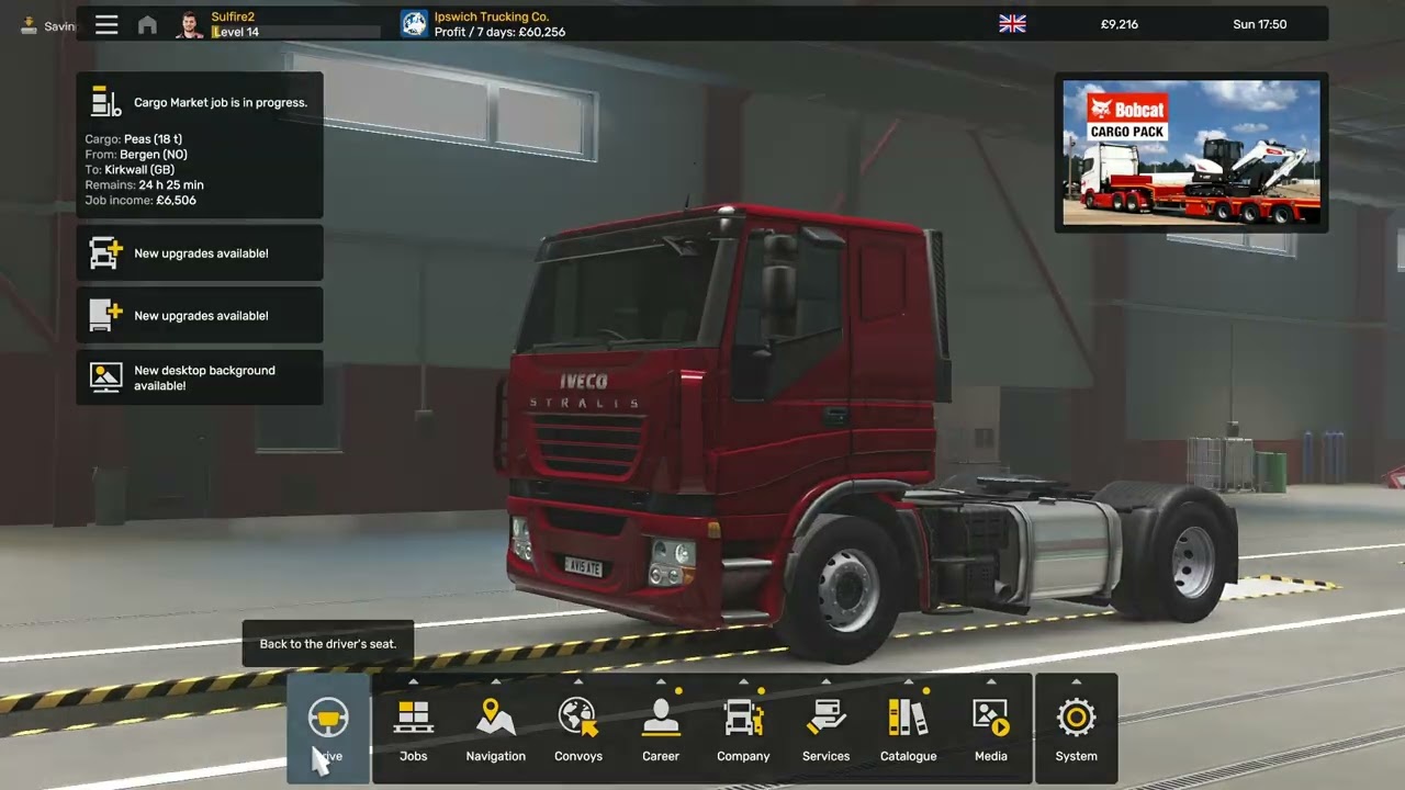 Bergen to Kirkwall: ETS2 Timelapse