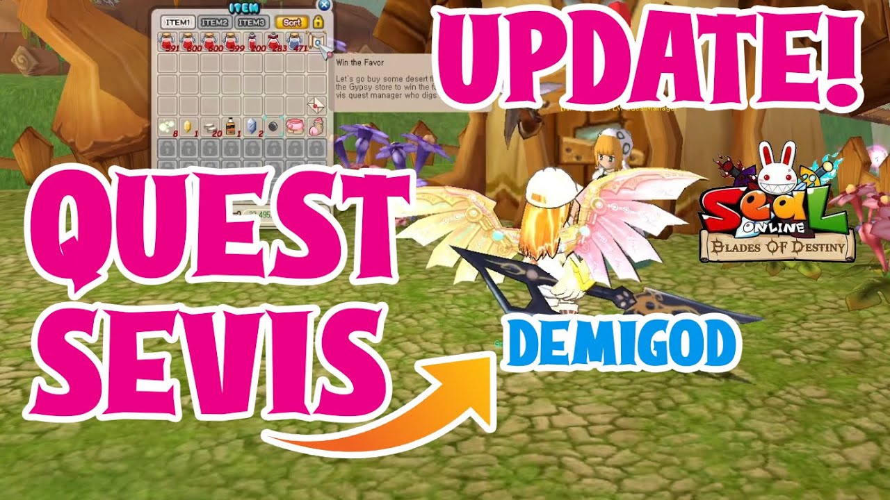 UPDATE DAN SYARAT QUEST SEVIS YANG BARU DI SEAL ONLINE OFFICIAL BOD