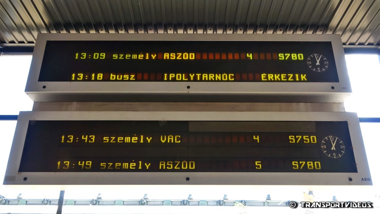 Vasúti hangosbemondások Balassagyarmaton 🔊 (Szalóczy Pál) - 2024
