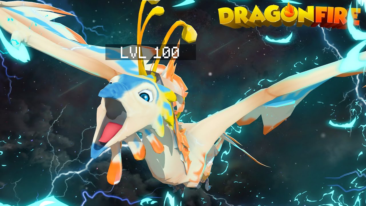 WE GOT A LVL 100 STORMFALCON DRAGON! - Minecraft DragonFire Official #33