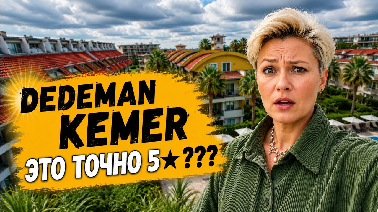 Почему Dedeman Kemer Resort не тянет на 5★?