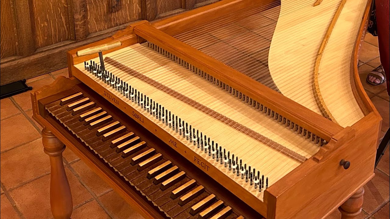 François Couperin - Prélude no. 6 & l'Exquise [Albano Berberi, keyed lyre]