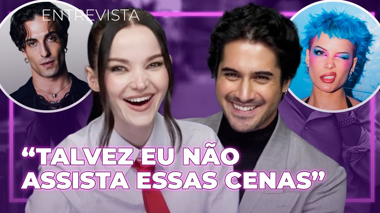 Dove Cameron e Avan Jogia revelam rea&ccedil;&atilde;o de Damiano David e Halsey ao assistirem 56 Dias