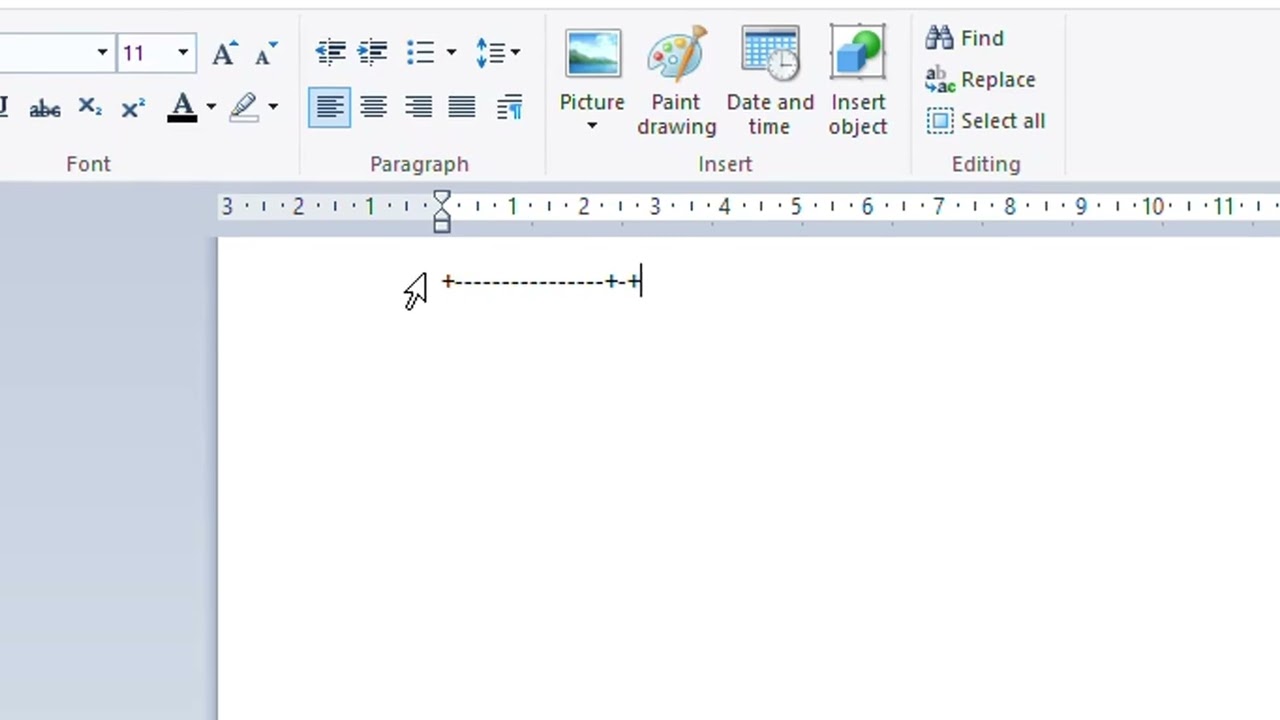 How to create Tables in Microsoft WordPad | Simple Technical Solutions