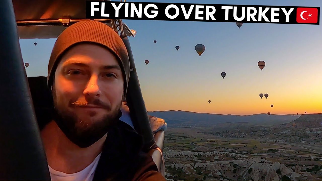 FLYING OVER TURKEY IN A HOT AIR BALLOON 🇹🇷 CAPPADOCIA BUCKETLIST