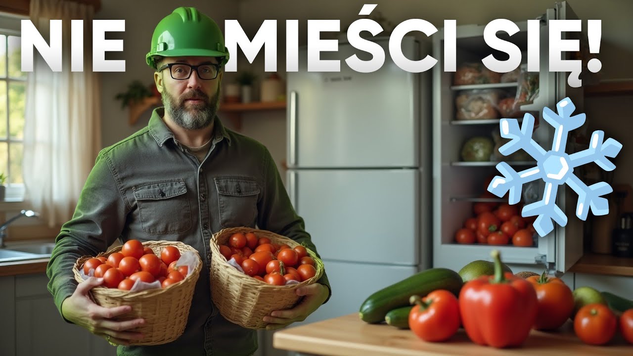 NADMIAR pomidorów, papryki i cukinii? 🍅 Nie tylko mrożenie i słoiki! Jak je przechować?