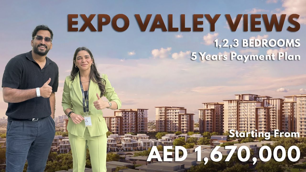 План оплаты на 5 лет для апартаментов Expo Valley Views — Дубай