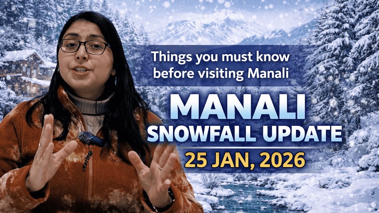 Manali Snowfall & Manali Weather Update 2026 | Shopping For Manali Trip in Winter