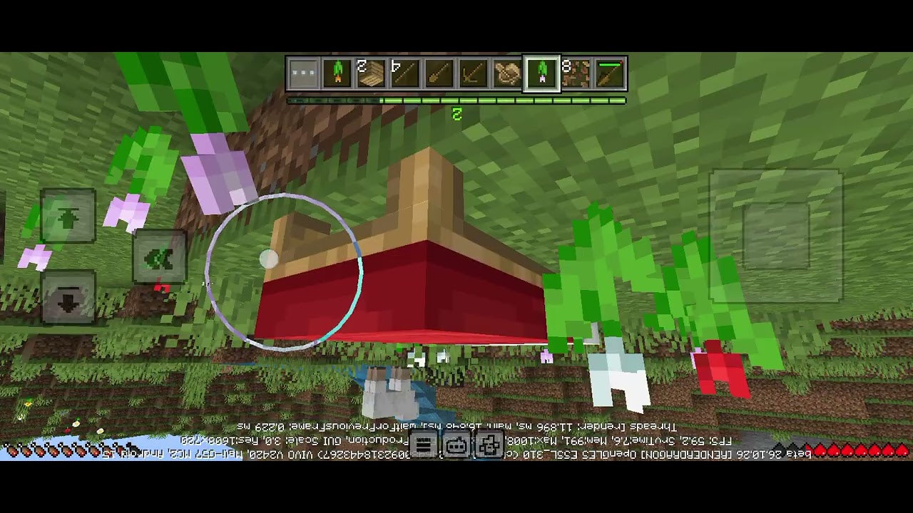 I created new mine craft world #1