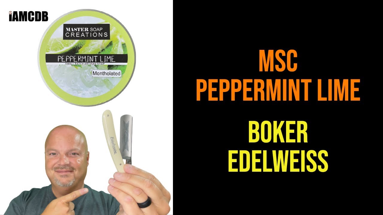 MSC Peppermint Lime | Boker Edelweiss | Maritime Brush Co | Seaforth Sea Spice Lime | Straights #172