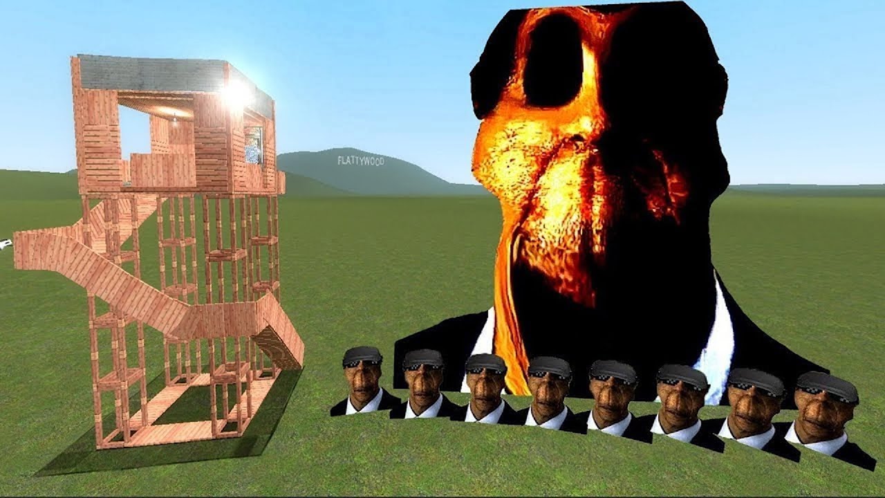 Aughh Family Vs Towers In Garry's Mod