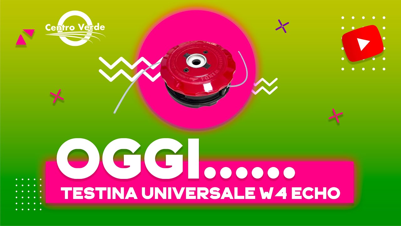 Testina universale W4 di Echo per Decespugliatori