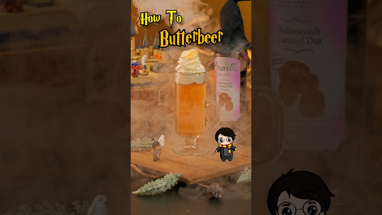 Butterbeer (Cocktail Inspired by Harry Potter) #harrypotter #butterbeer #sincitybartender