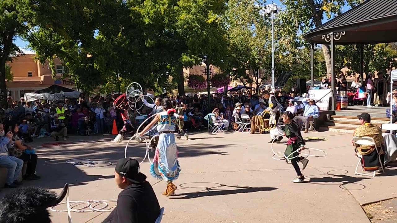 INDIGENOUS PEOPLES DAY 2023 &ndash; SANTA FE  POW WOW  - HOOP DANCE EXHIBITION - LIGHTNING BOY FOUNDATION