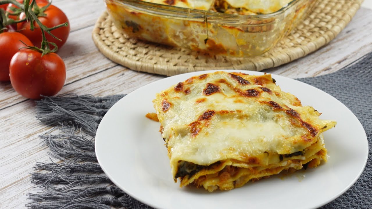Lasanha de Atum e Espinafres | Receita