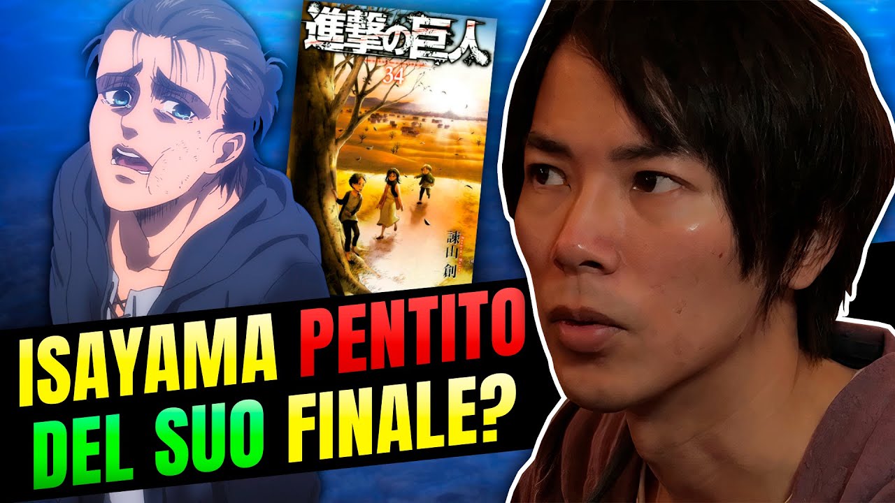Isayama è PENTITO del FINALE di Attack on Titan e voleva cambiarlo? 🤔