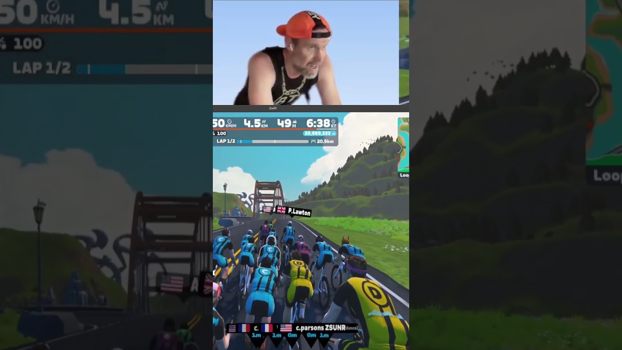 Совет Zwift для легкой скорости и позиционирования в гонках!