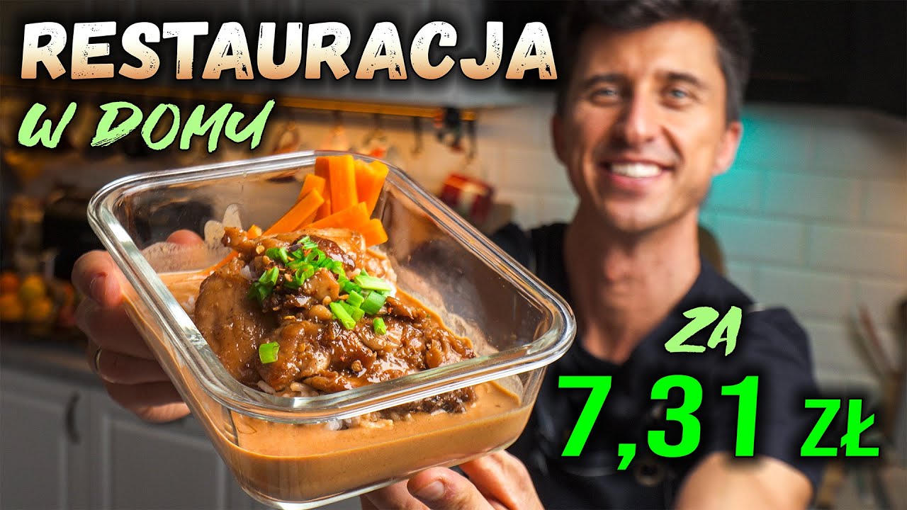 RESTAURACJA w domu za GROSZE -  Kurczak Buldak Carbonara