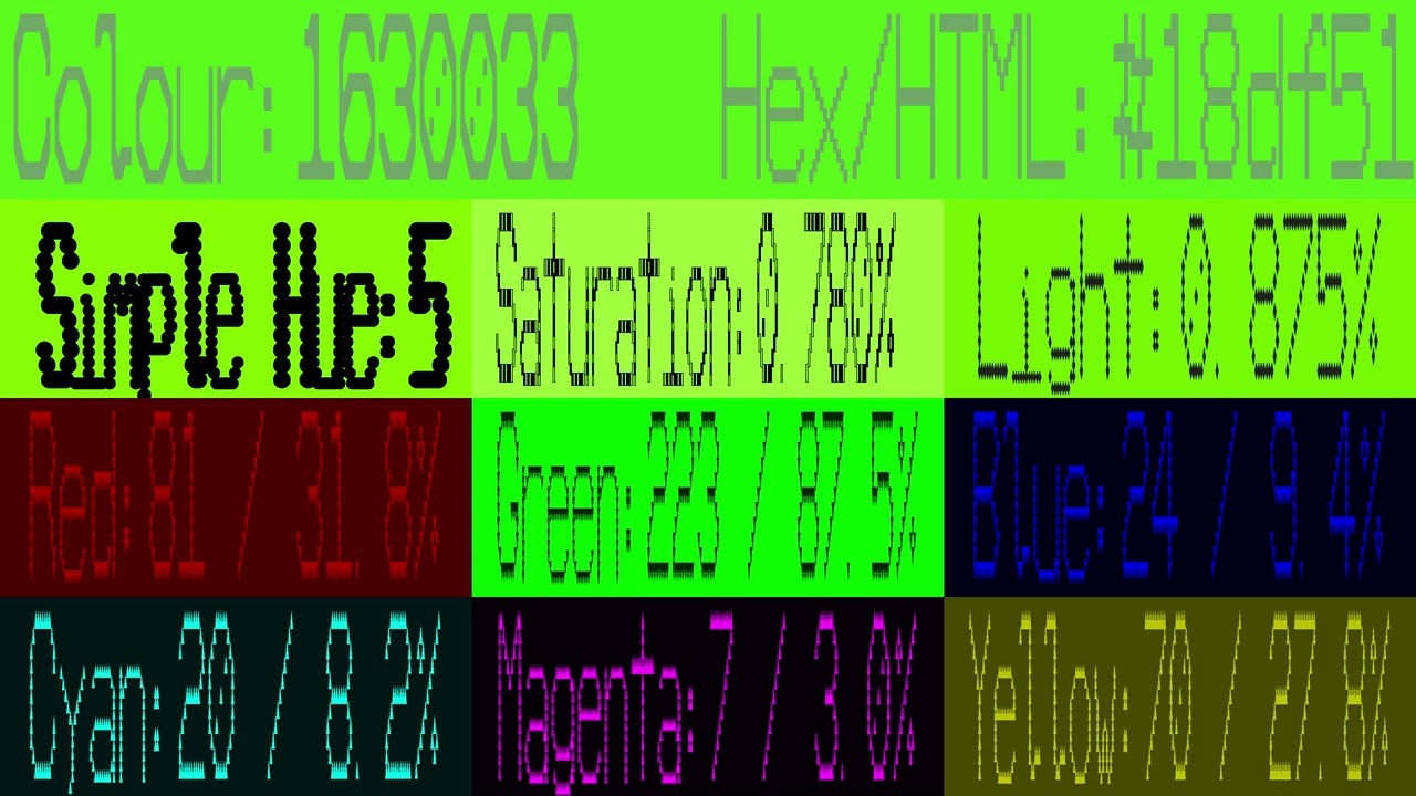 Colour By The Numbers from 1627200 to 1631469