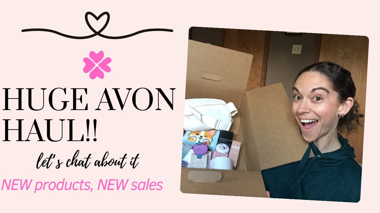 HUGE Avon Haul * NEW Products * NEW Sales #youtuber #haul #reviews