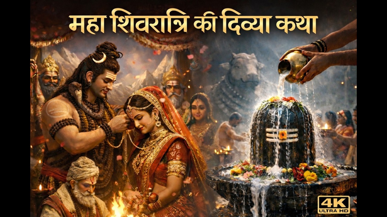 महाशिवरात्रि की दिव्य कथा | शिव-पार्वती विवाह की पावन कहानी | #mahashivratri #shivparvati #love