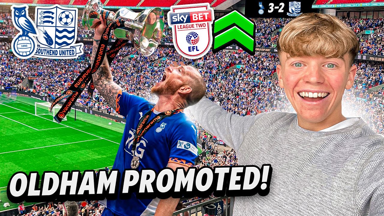 The Moment OLDHAM ATHLETIC RETURNED to the FOOTBALL LEAGUE! Oldham Athletic FC vs Southend United FC